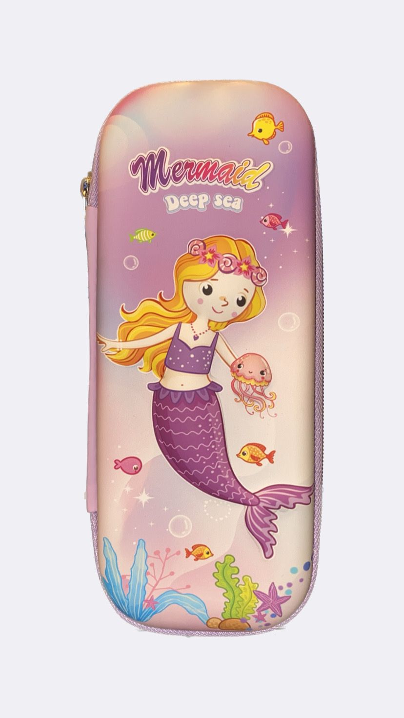 3D Mermaid Pencil Case