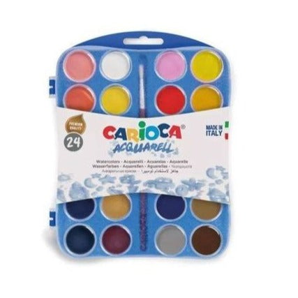 Carioca Acquarell Watercolor 12 , 24 colors