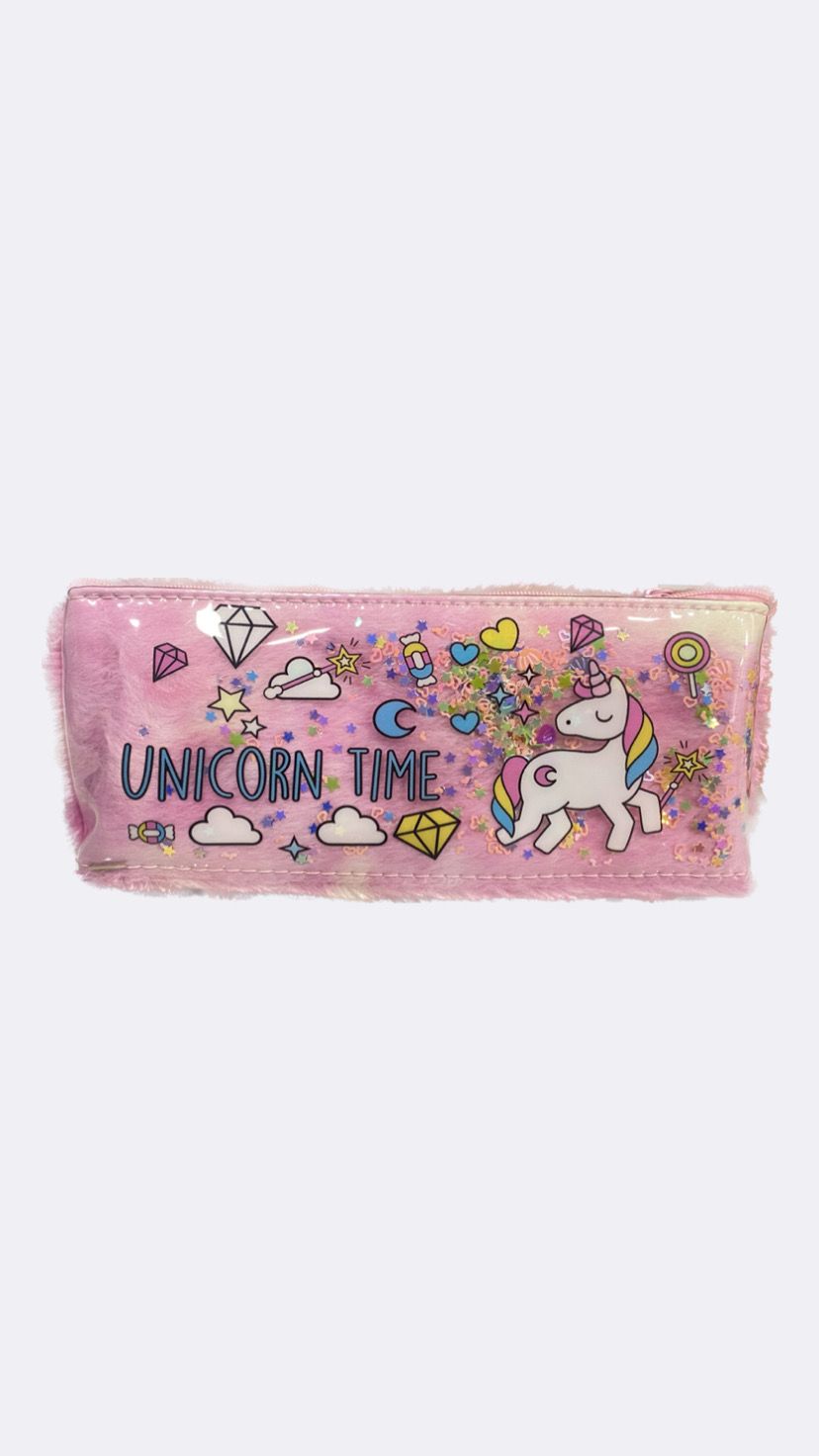 Feather Unicorn Pencil Case