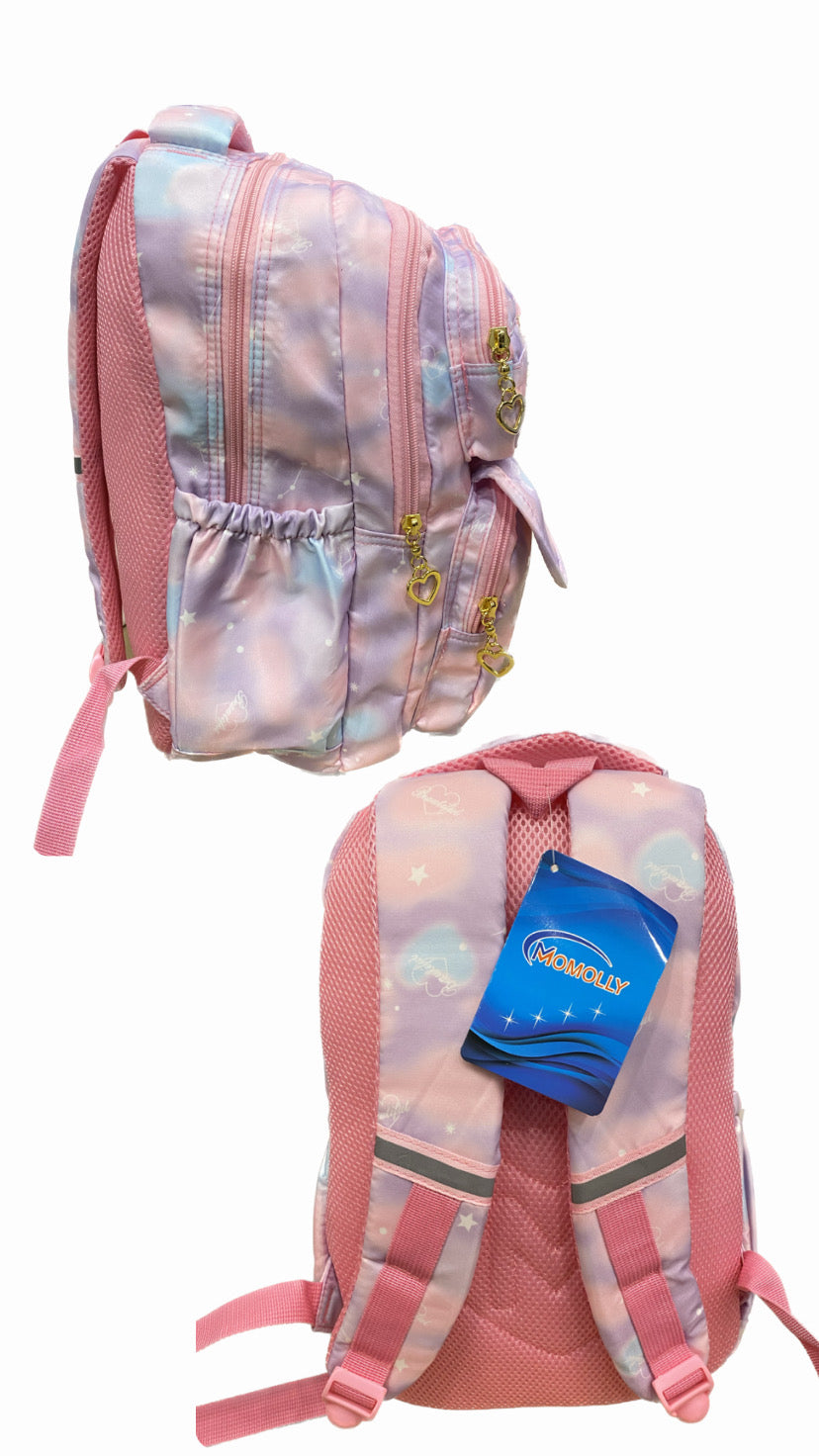 Momolly BackBag Multiple Zippers Size 14