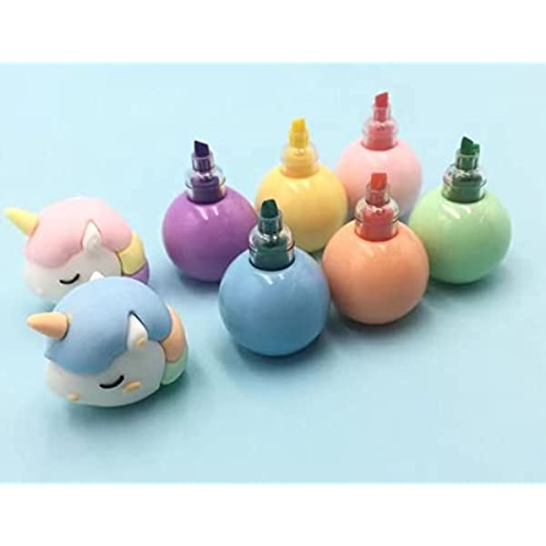 Unicorn 3 Pastel Colors Highlighter