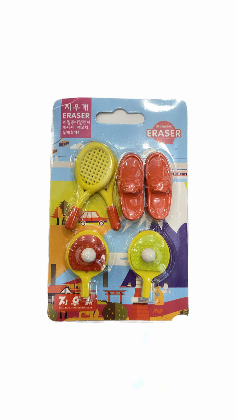 Multiple Erasers Card