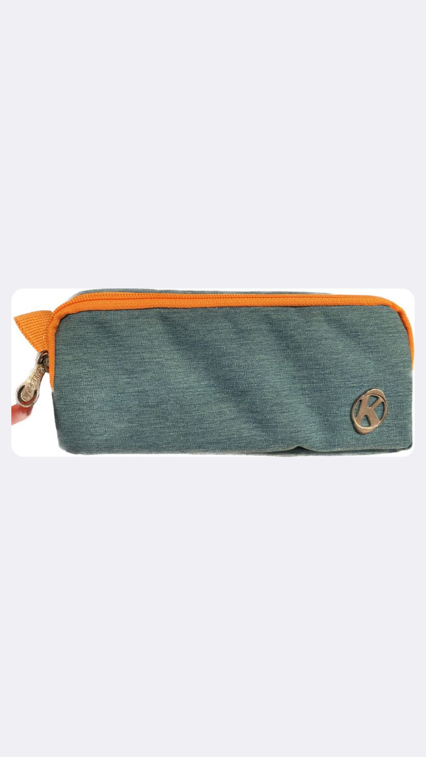 KALEM LIG 8032 Double Zippers Pencil Case