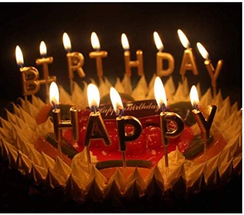 Happy Birthday Candles Set