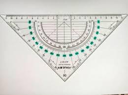 2 in 1 Aristo Triangle + Proteractor