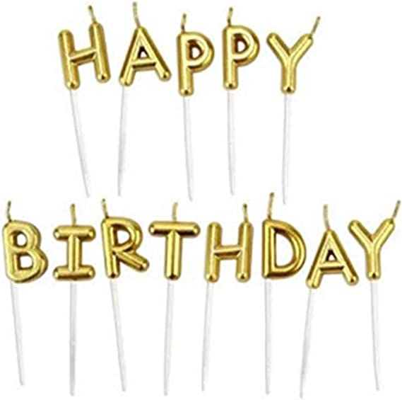 Happy Birthday Candles Set
