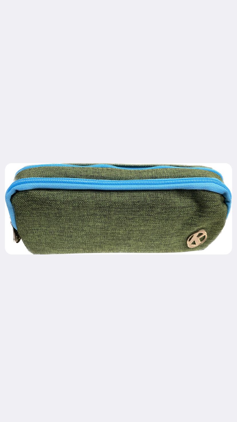 KALEM LIG 0049 Double Zippers Pencil Case