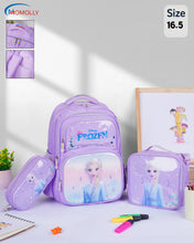 Load image into Gallery viewer, Momolly Seashell Stars School Bag Set + Lunch bag + Pencil case 17inch
