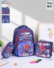 Load image into Gallery viewer, Momolly Seashell Stars School Bag Set + Lunch bag + Pencil case 17inch
