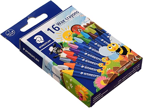 Staedtler wax Crayons 8, 12 , 16 , 24 pcs