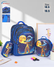 Load image into Gallery viewer, Momolly El Emlaq School Bag Set + Lunch Bag + Pencil Case 18inch