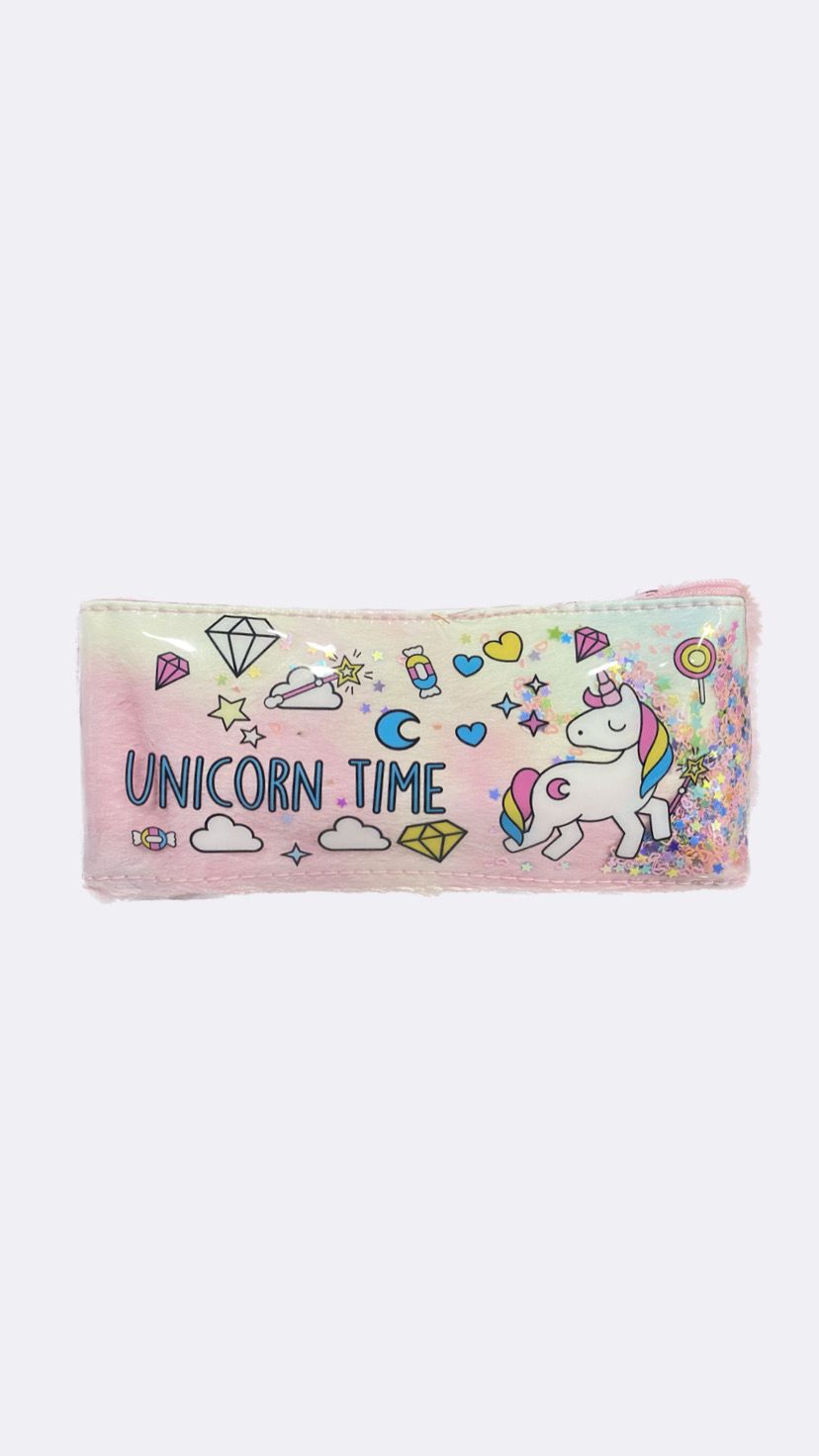 Feather Unicorn Pencil Case