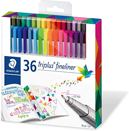 Staedtler Triplus Fine liners 36 , 50 , 60 Pens