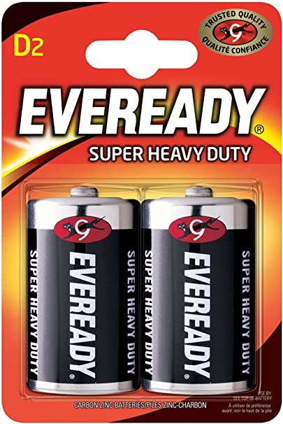 Eveready D2 double Battery