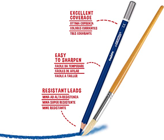 Carioca Acquarell Pencils 12, 24 pcs
