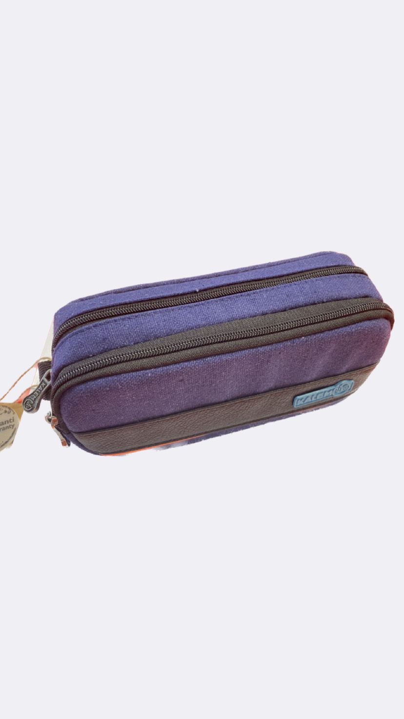 KALEM LIG 10636 Double Zippers Pencil Case