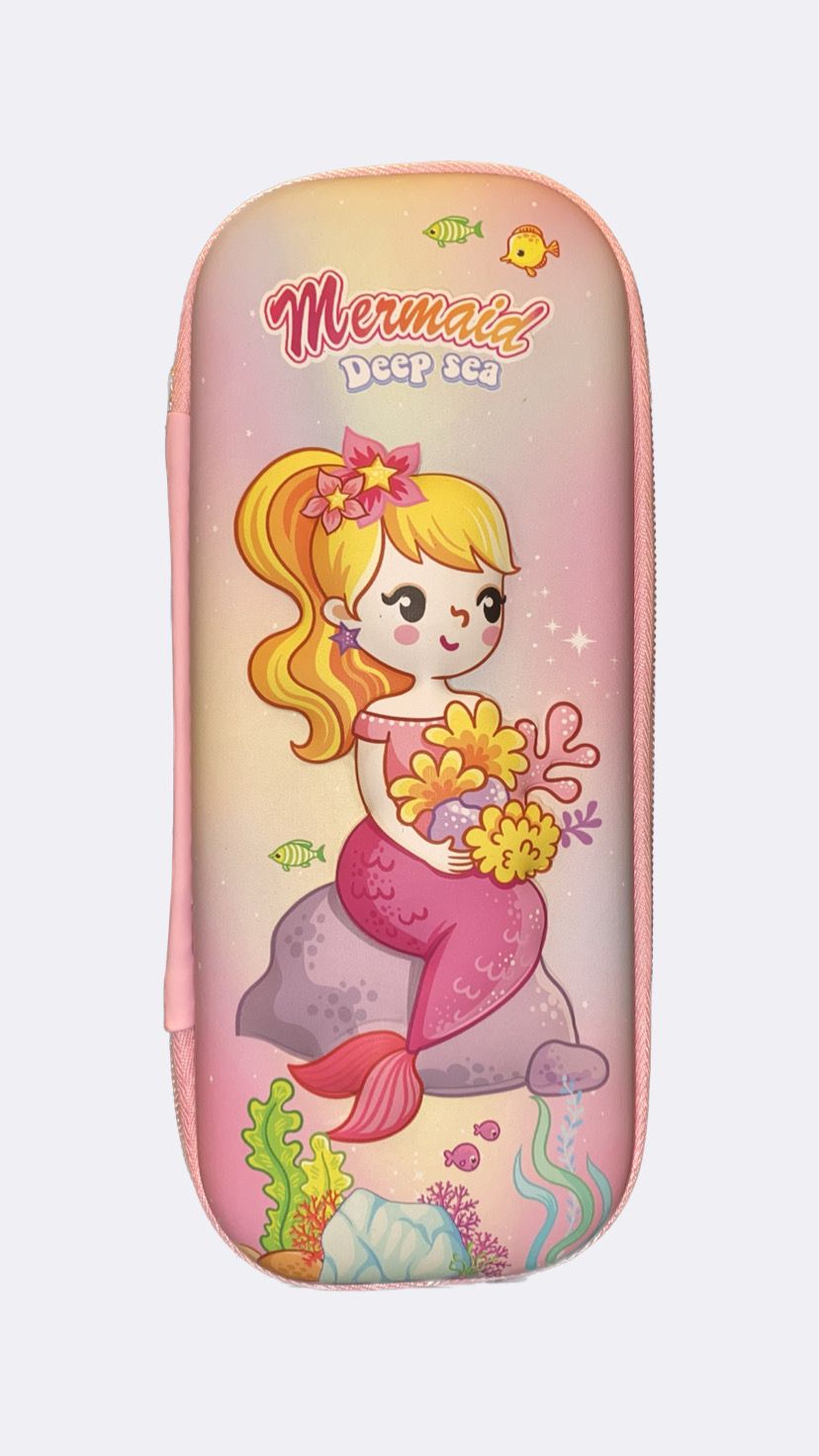 3D Mermaid Pencil Case