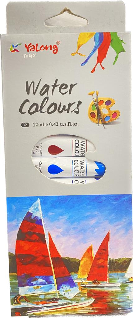 Yalong Water colors 12 pcs
