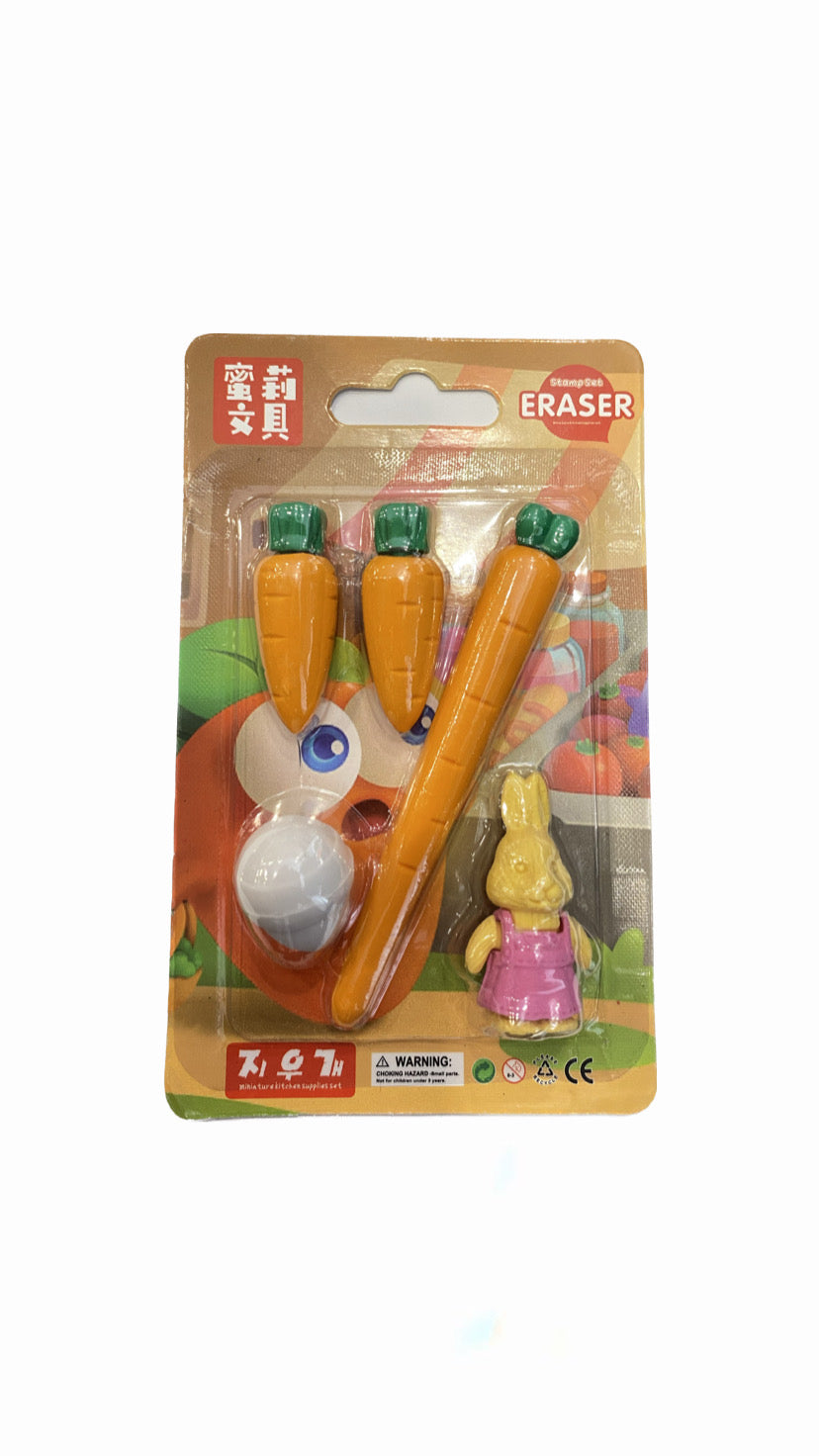 Multiple Erasers Card