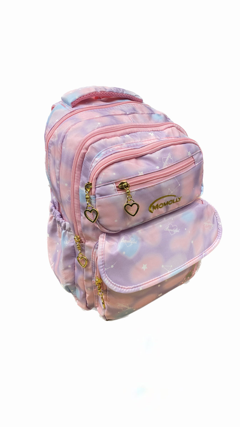 Momolly BackBag Multiple Zippers Size 14