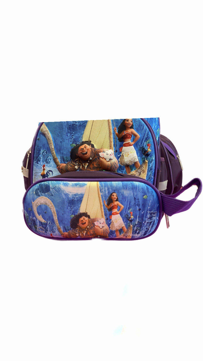 Moana Grand Sky School Bag Set Size 14