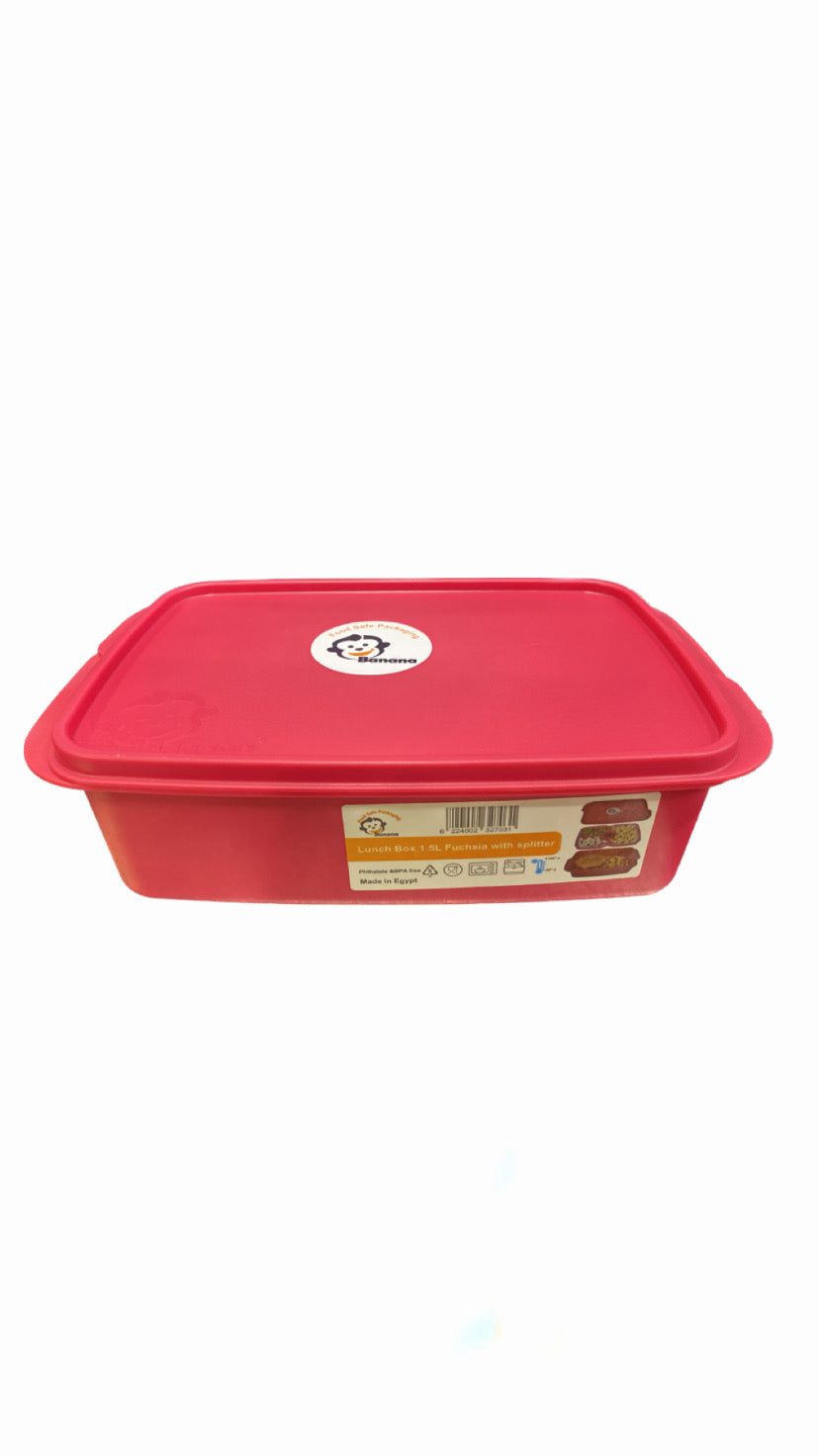 Banana Lunch Box 1.5 Liter