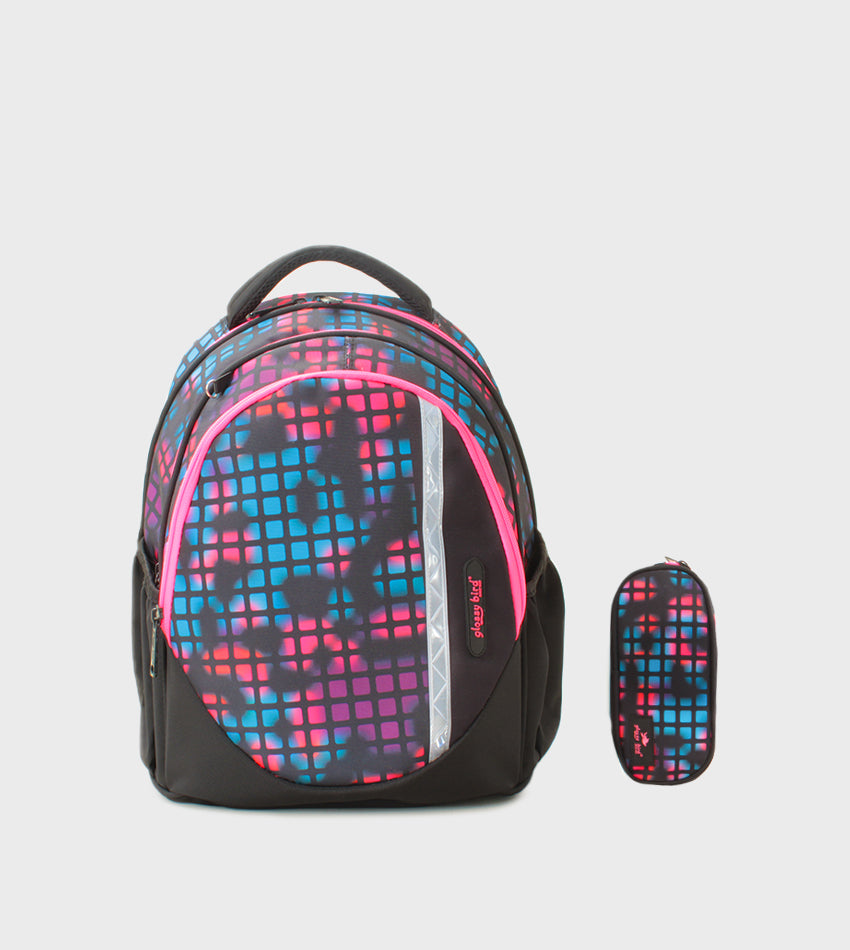 Glossy Bird School Bag Size 15