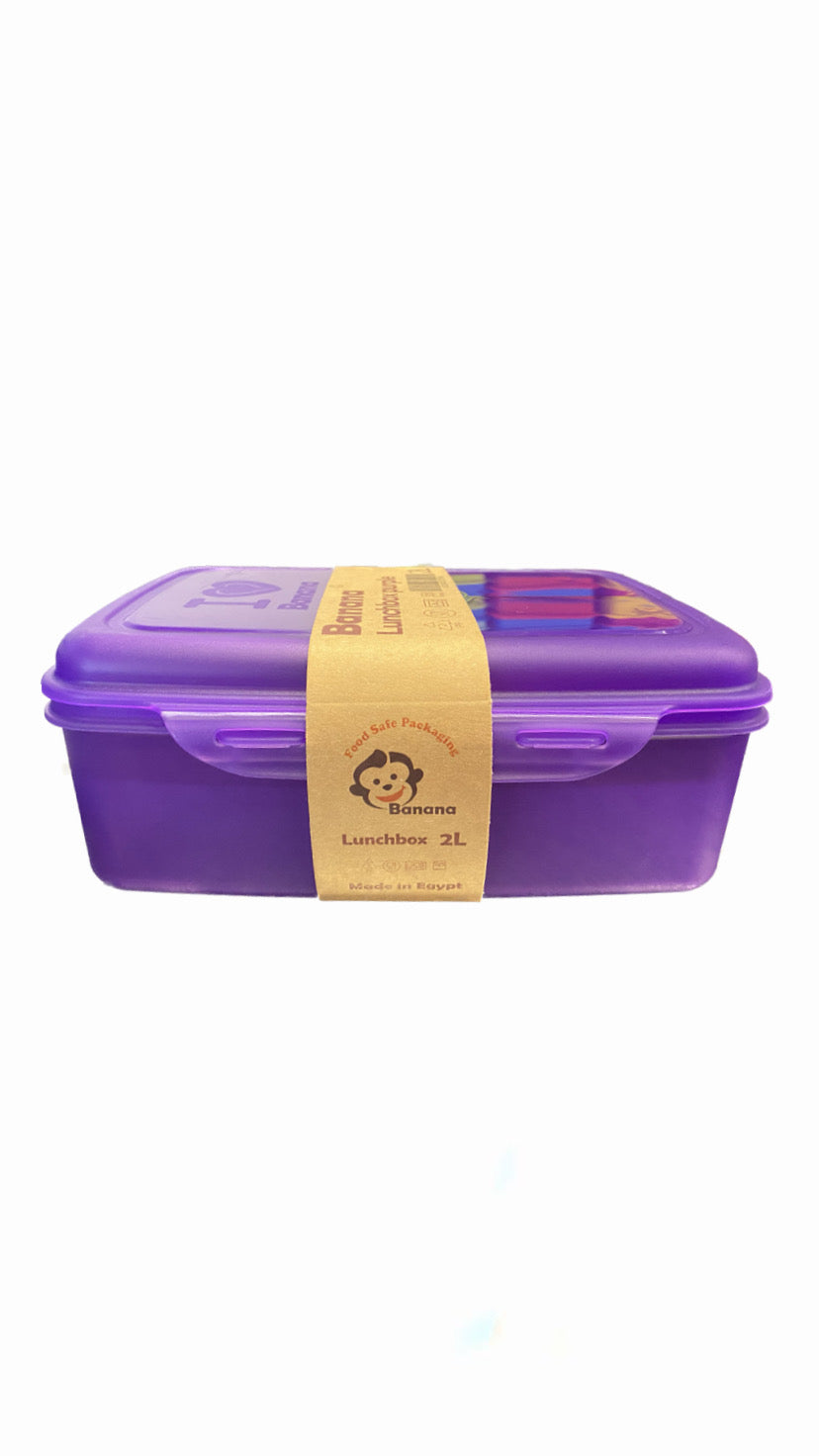 Banana Lunch Box 2 Liter