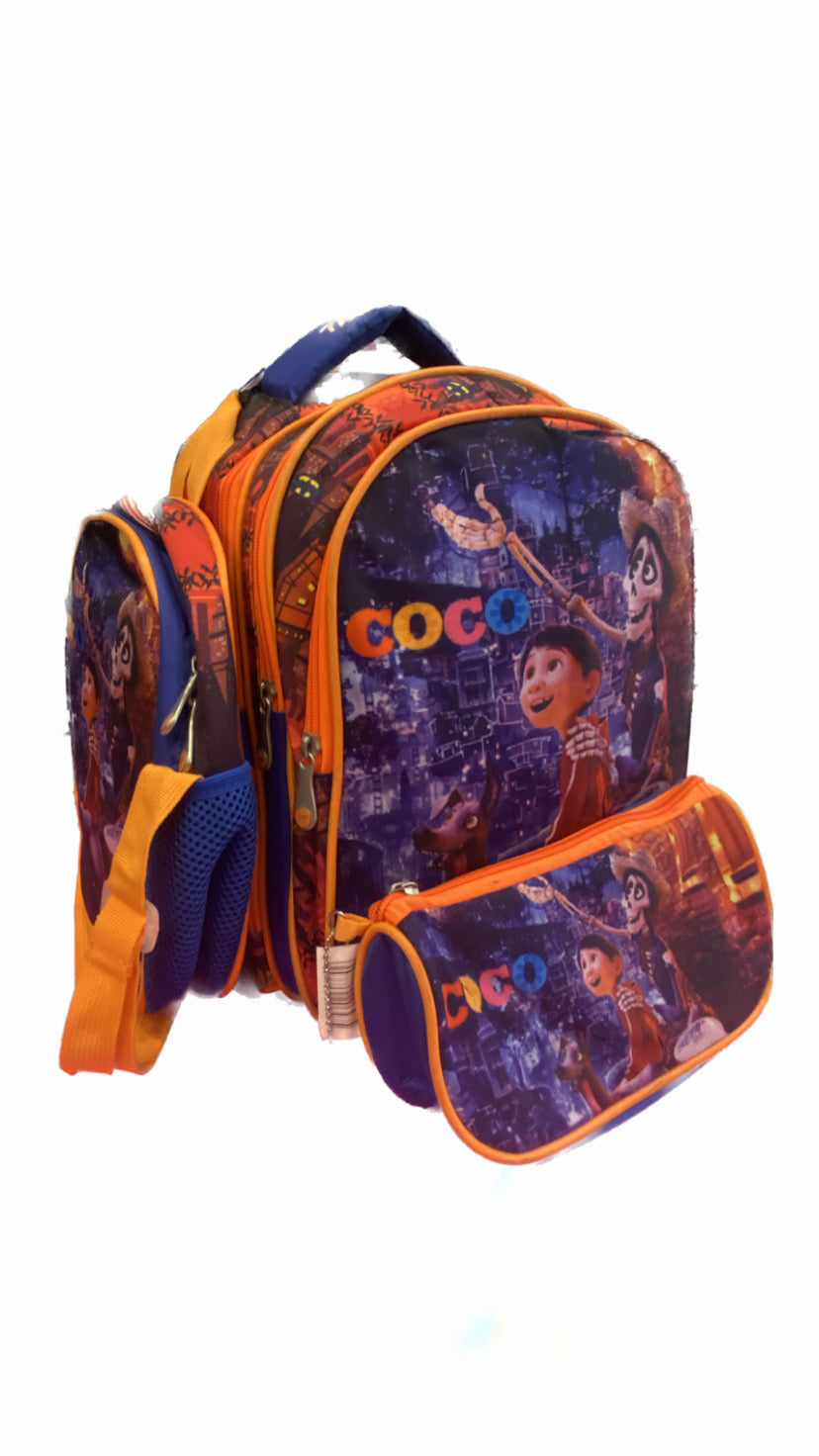Coco Three M School Bag Set Size 14