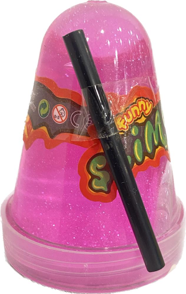 Triangular Glittery Slime