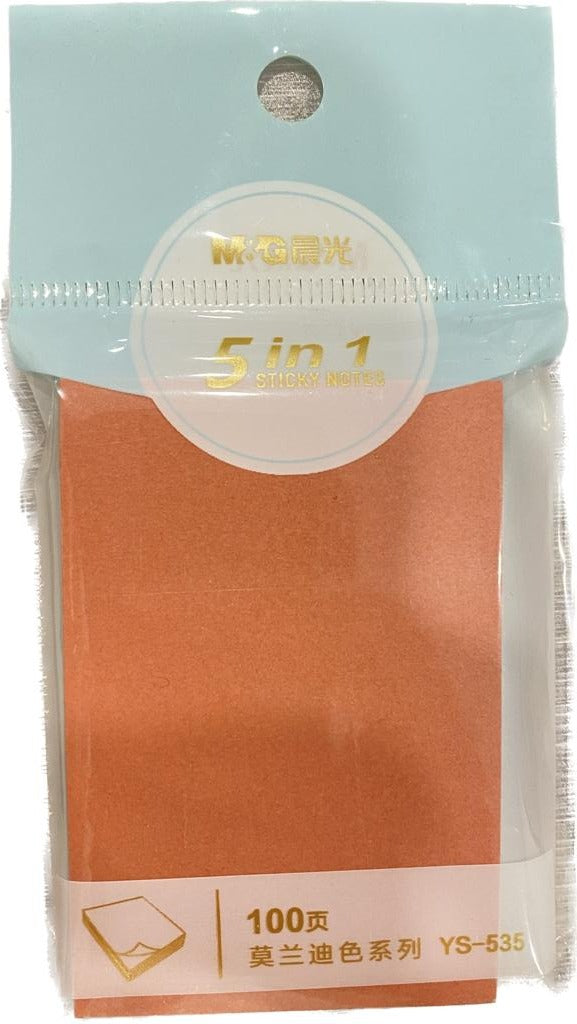 M&G Colored Sticky notes 76*51 mm