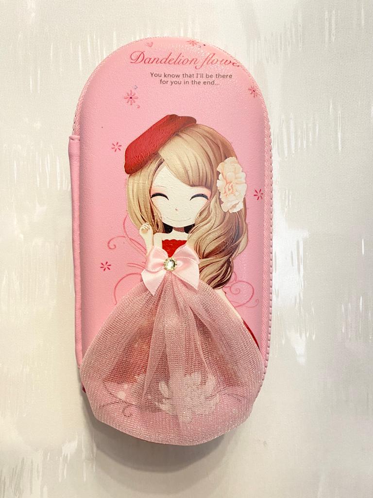 3D Dress Doll Pencil Case