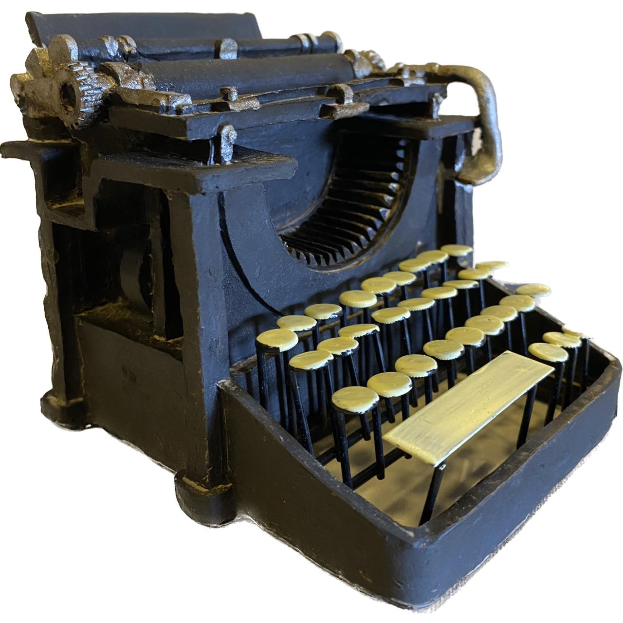 Vintage Decor Writing Machine