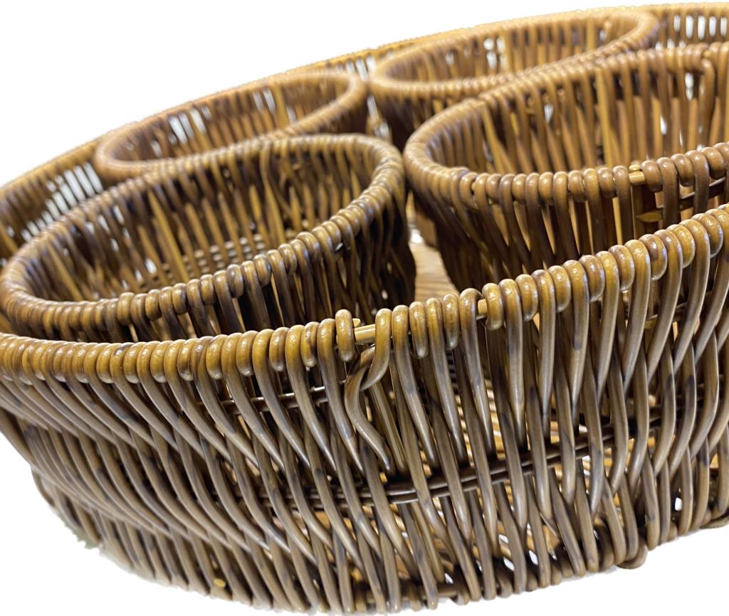 Strong Wicker Snacks Set
