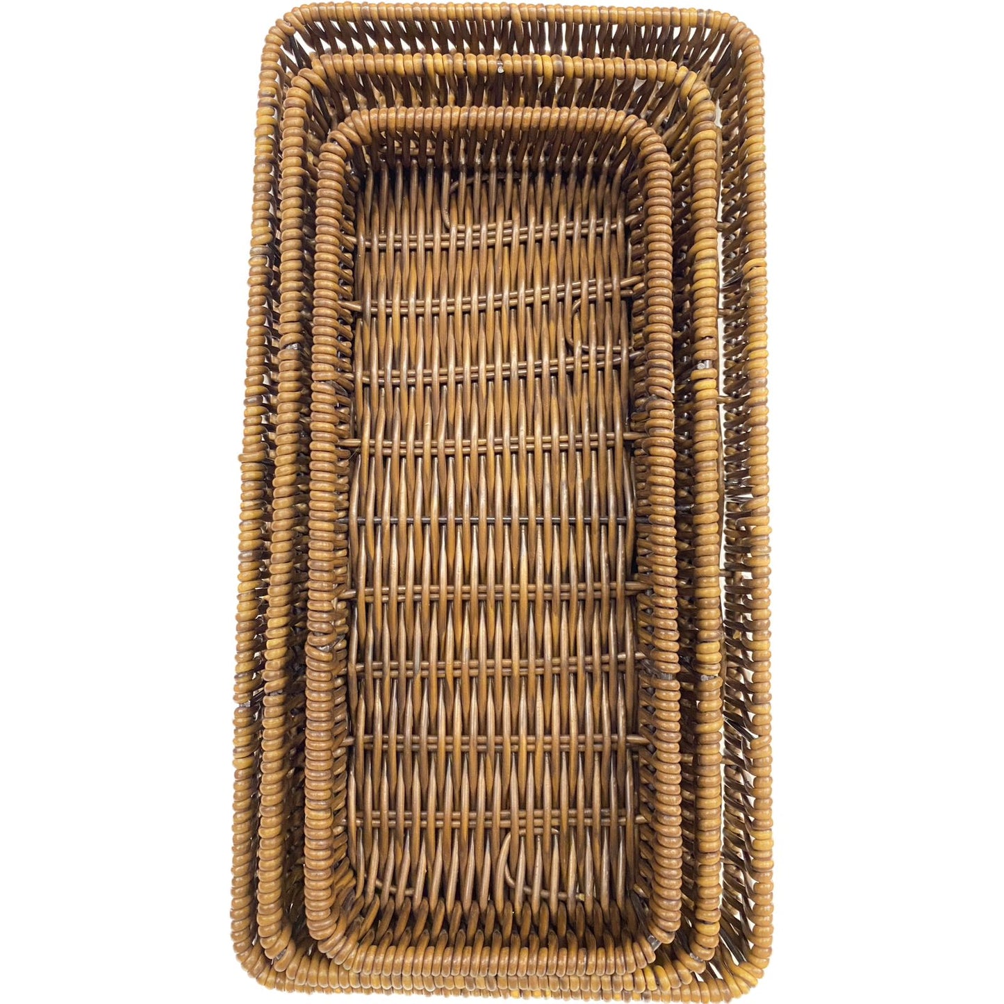 Strong Wicker Rectangular Set