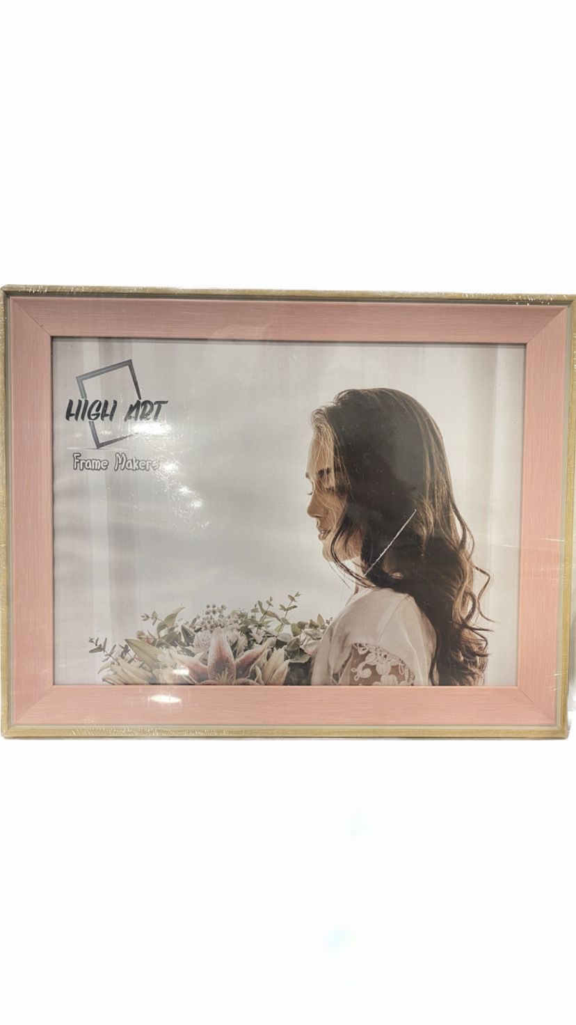 Wooden Frame 40*30 cm with Unbreakable Plastic Frontage