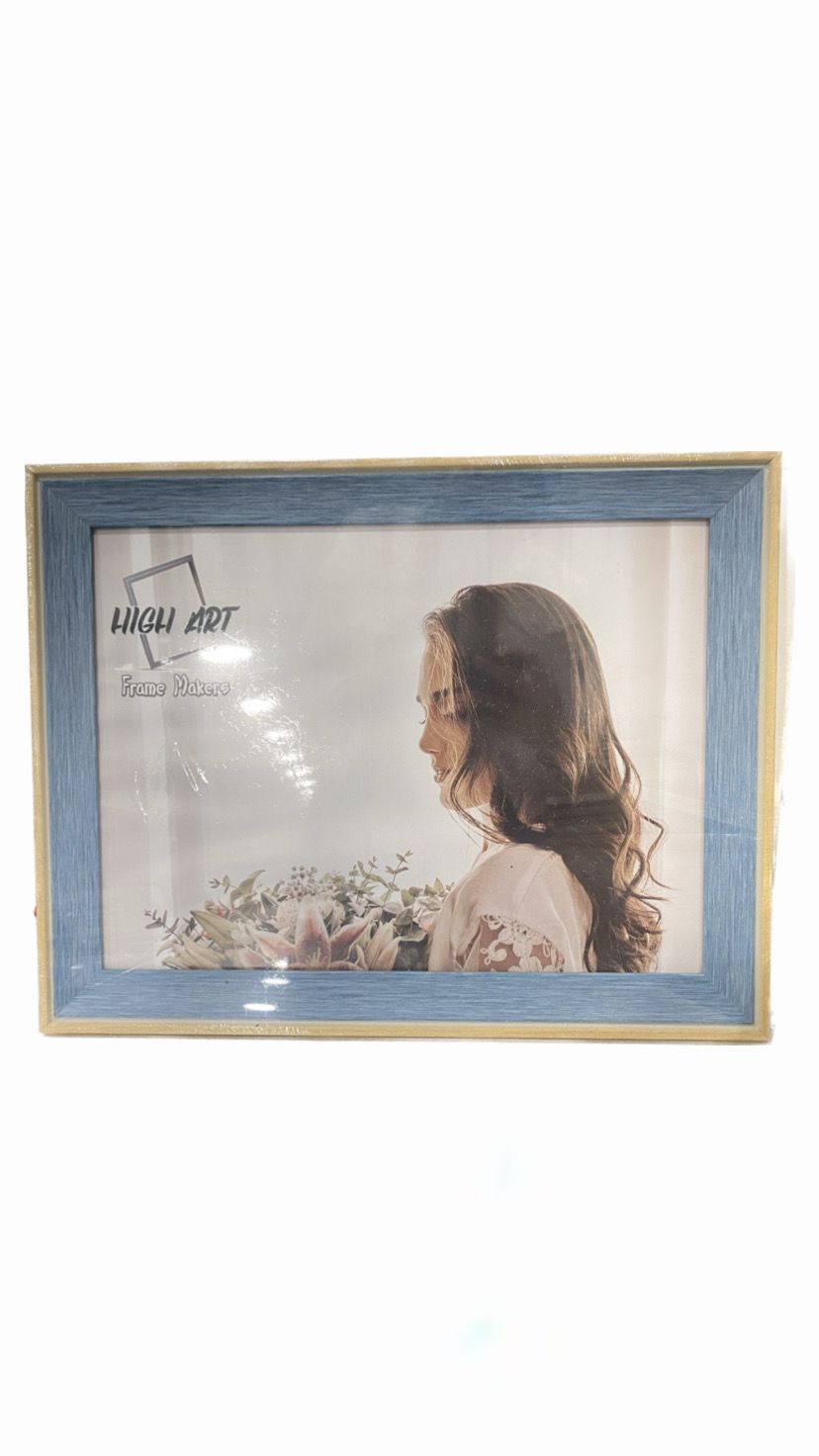 Wooden Frame 40*30 cm with Unbreakable Plastic Frontage