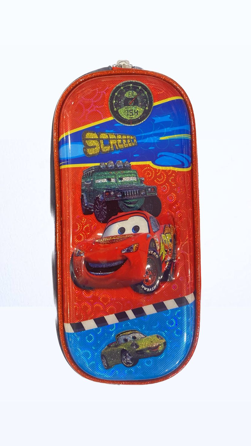 3D 2 zipper Pencil Case