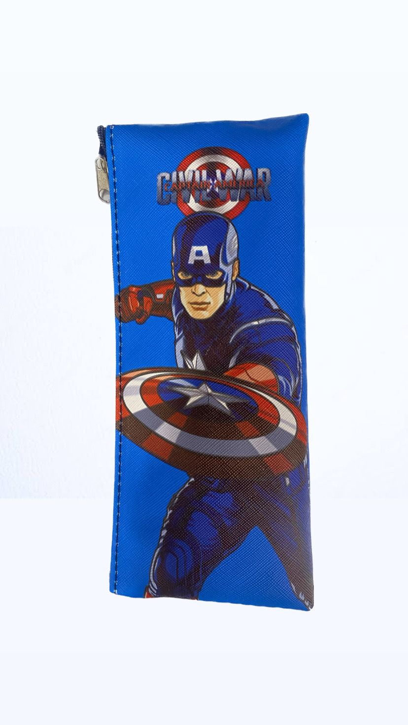 Slim Zipper Pencil Case