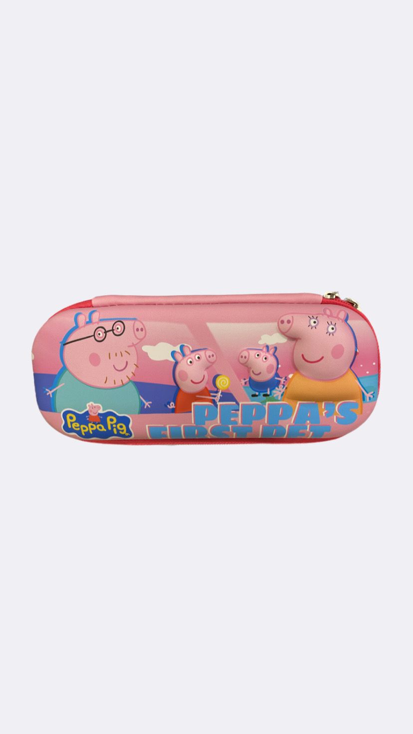 3D Peppa Pig/ Dino Zipper Pencil Case