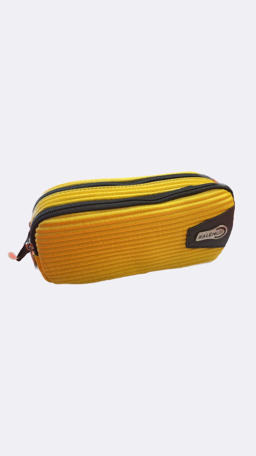 KALEM LIG 10643 Double Zippers Pencil Case