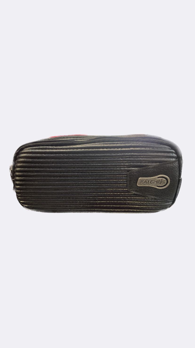 KALEM LIG 10643 Double Zippers Pencil Case