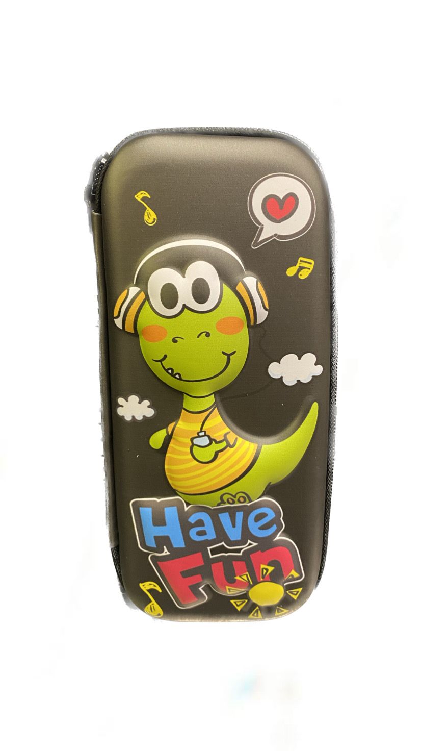 Dinasaur Locked 3D Pencil Case