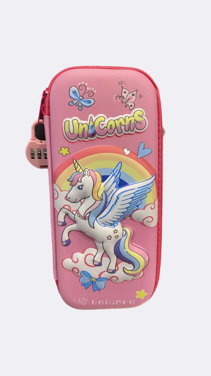 Locked Unicorn Pencil Case