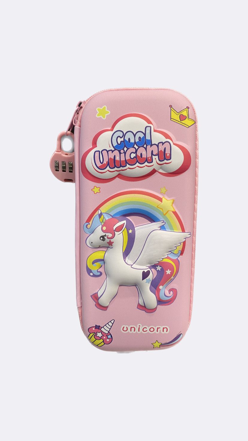 Locked Unicorn Pencil Case