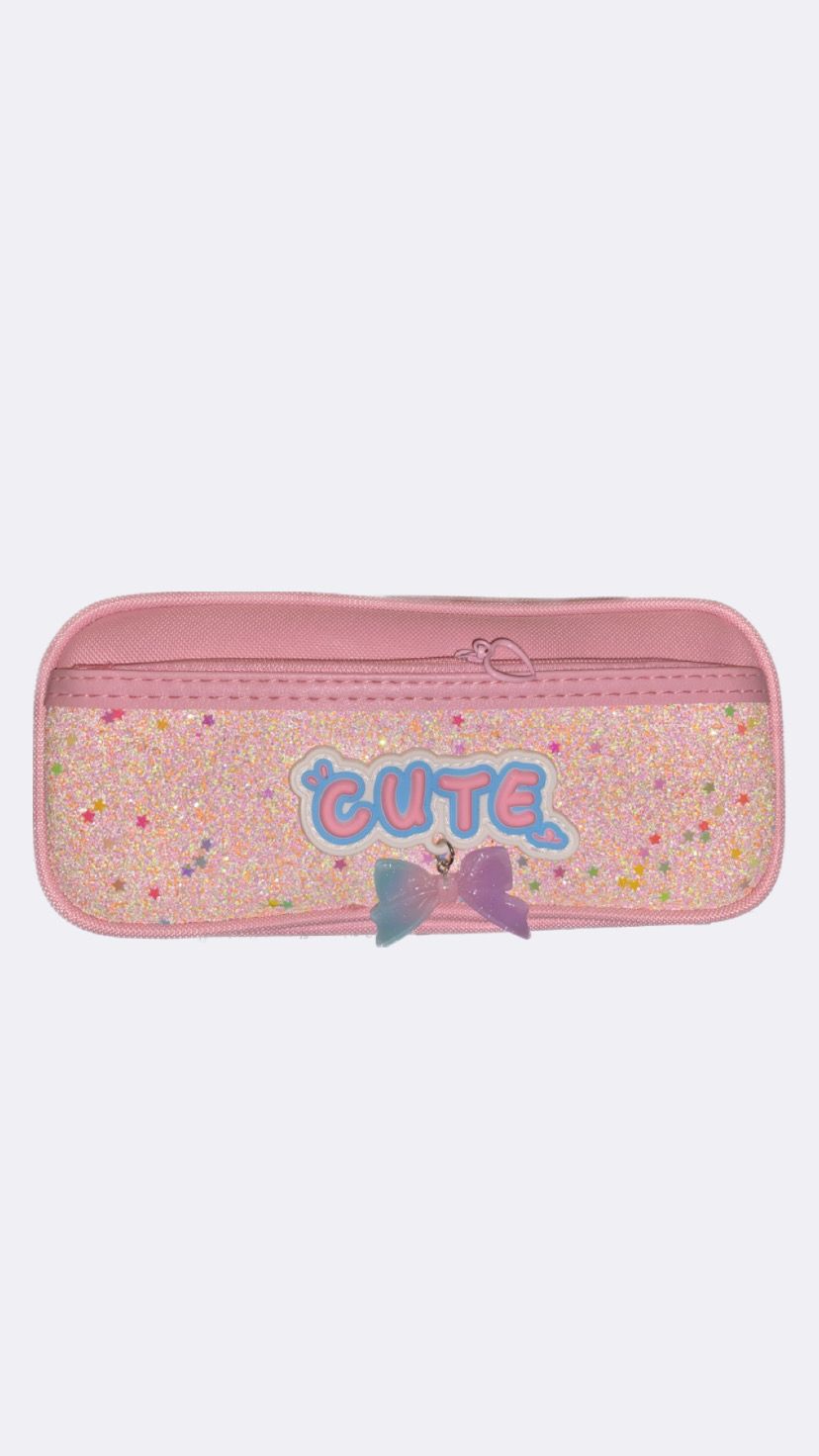 Cute Bow Pencil Case