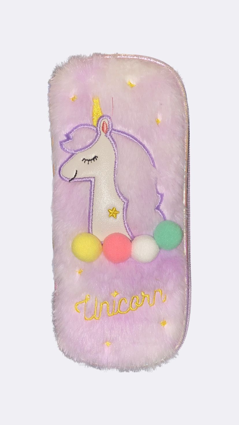 Unicorn Feather Pencil Case