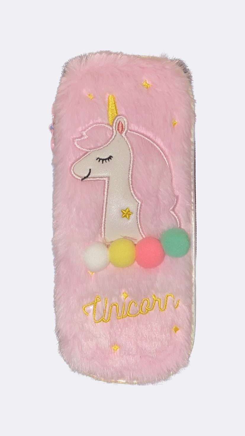 Unicorn Feather Pencil Case