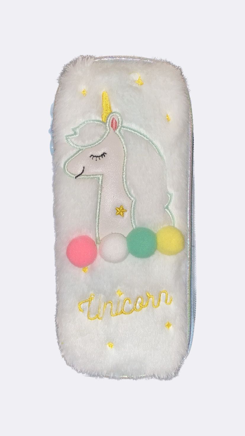 Unicorn Feather Pencil Case