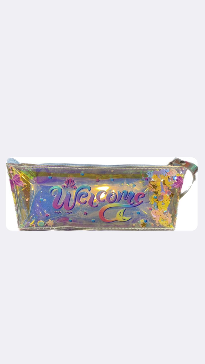Metallic Pencil Case